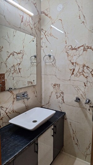 Bathroom in 2 BHK Builder Floor at Sector 46 – for Rent