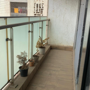 Balcony in 1.5 BHK Apartment at Hubtown Hill Crest, Rup Nagar – for Sale