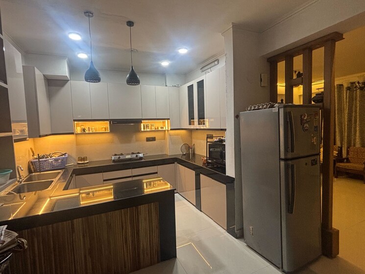 Kitchen, royal-residency-gurgaon 4 Bedroom 2500 Sq.Ft. Apartment In Sector 45 Gurgaon 9682099