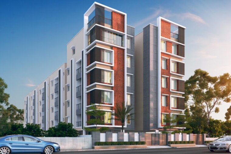Exterior View, kollur 3 Bedroom 1790 Sq.Ft. Apartment In Kollur Hyderabad 9682104