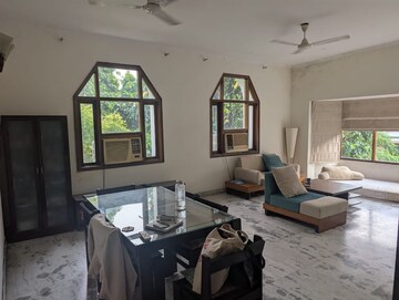 Living Room in 3 BHK Builder Floor at Hauz Khas – for Rent