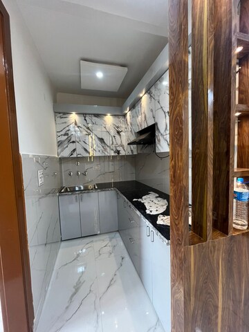 Kitchen in 2 BHK Builder Floor at Dwarka Mor – for Rent