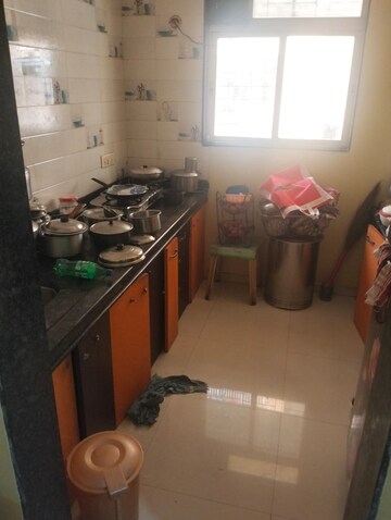 Kitchen in 2 BHK Apartment at Patel Prayosha Yogi Niwas, Ambernath West – for Sale
