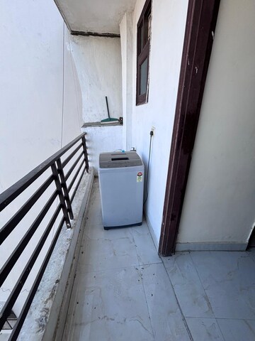 Balcony in 1 BHK Apartment at Palm Residency Chhatarpur, Chattarpur – for Rent