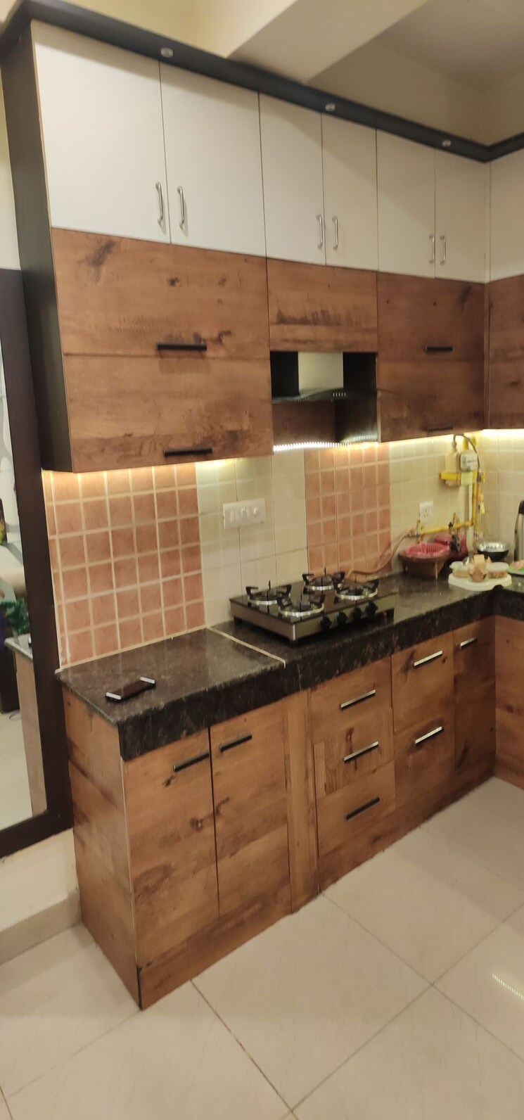 Kitchen, gulmohur-garden 3 Bedroom 1590 Sq.Ft. Apartment In Raj Nagar Extension Ghaziabad 9682268