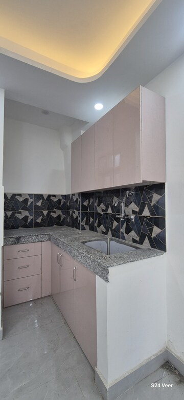 Kitchen in 1 BHK Apartment at Palm Residency Chhatarpur, Chattarpur – for Rent