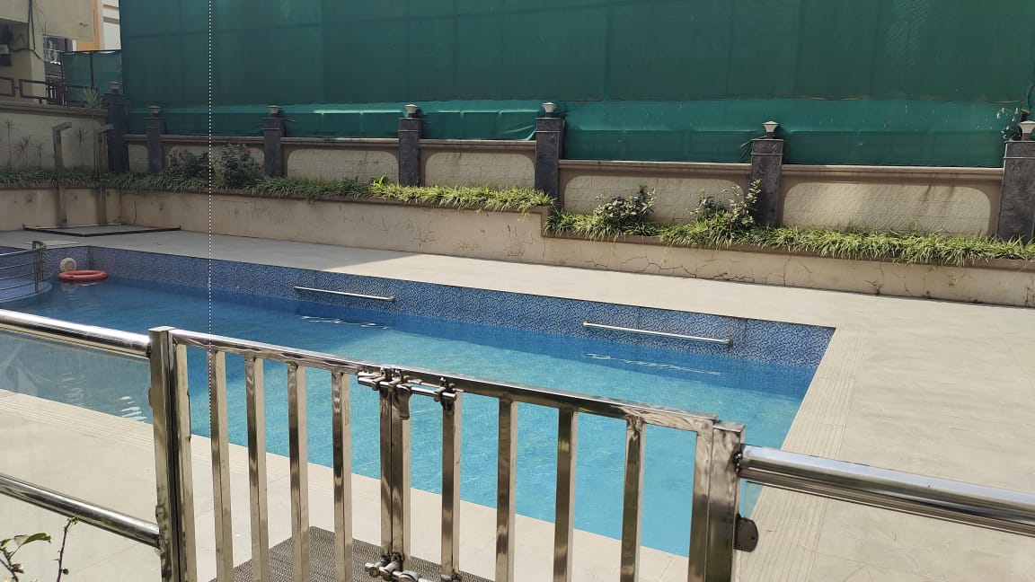 Swimming Pool in 2 BHK Apartment at Shree Krushna Park, Kharadi – for Rent