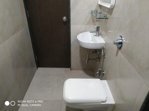 Bathroom in 1 BHK Apartment at Conwood Astoria, Goregaon East – for Rent