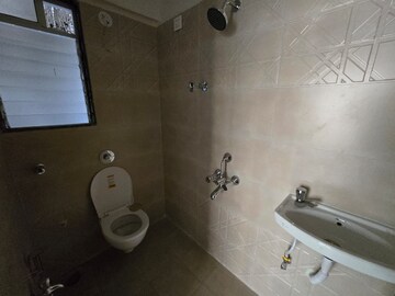 Bathroom in 1 BHK Apartment at Conwood Astoria, Goregaon East – for Rent
