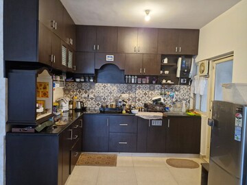 Kitchen in 3 BHK Builder Floor at SBB Spring Field, Hbr Layout – for Rent