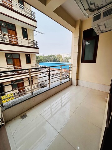 Balcony in 1 BHK Builder Floor at Ansal Plaza Sector-23, Sector 23 – for Rent