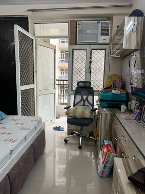 Master Bedroom in 3 BHK Apartment at Uninav Heights Phase I, Raj Nagar Extension – for Sale