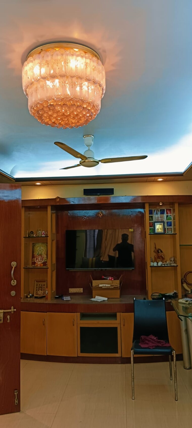 Living Room, ajmera-cosmic-heights 3 Bedroom 1000 Sq.Ft. Apartment In Bhakti Park Mumbai 9682403