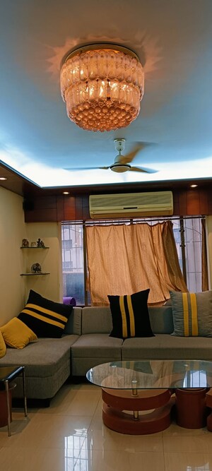 Living Room in 3 BHK Apartment at Ajmera Cosmic Heights, Bhakti Park – for Sale