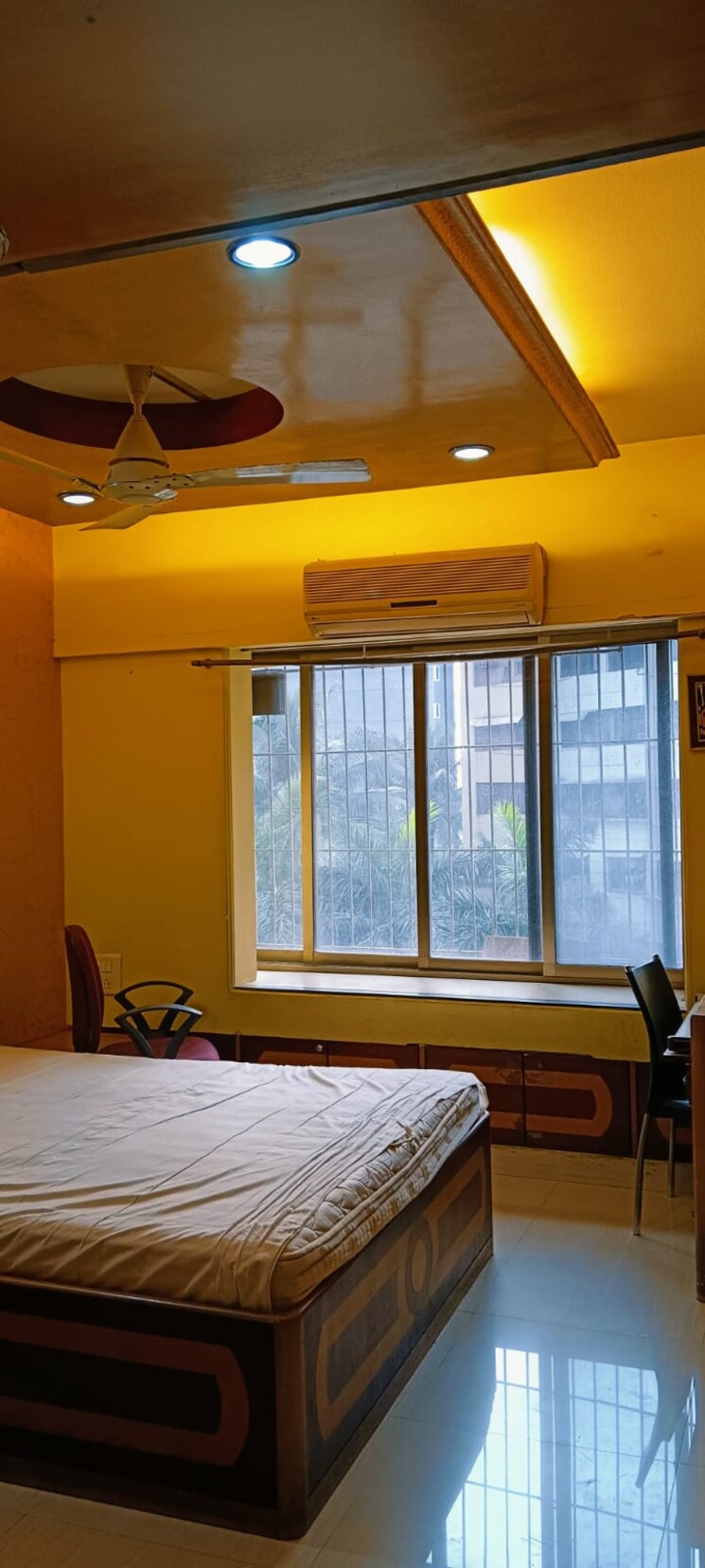 Bedroom, ajmera-cosmic-heights 3 Bedroom 1000 Sq.Ft. Apartment In Bhakti Park Mumbai 9682403