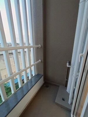 Balcony in 2 BHK Apartment at Runwal The Central Park, Chinchwad – for Rent