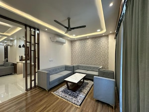 Living Room in 2 BHK Apartment at Ansal API Celebrity Gardens, Sushant Golf City – for Rent