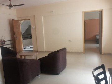 Living Room in 3 BHK Apartment at BU Bhandari Kaasp Countyy, Wakad – for Rent