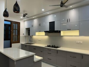 Kitchen in 3.5 BHK Apartment at Ansal API Celebrity Gardens, Sushant Golf City – for Rent