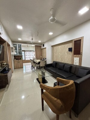 Living Room in 3 BHK Apartment at Inder Tower, Dadar West – for Sale