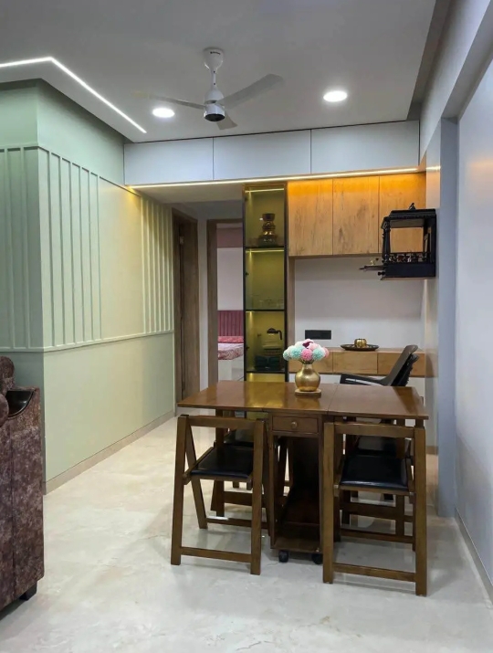 2 BHK + Study Room Apartment For Rent in Rohan Mithila