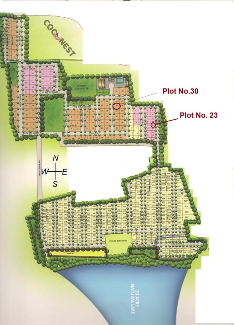 Exterior View, jr-coco-nest  2400 Sq.Yd. Plot In Marsur Bangalore 9682678