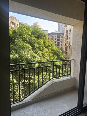 Balcony in 2 BHK Apartment at Haware Intelligentia Spectrum, Thane West – for Sale