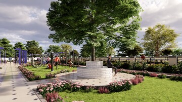  Plot – Garden View at VRB Amber, Neota - for Sale