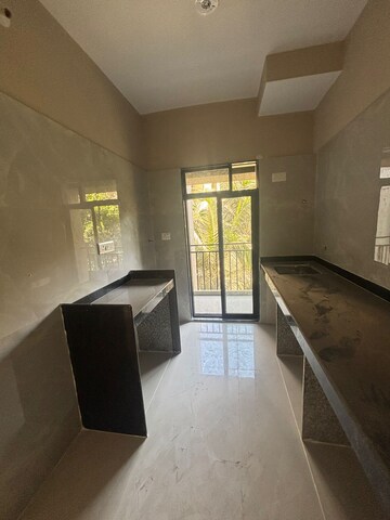 Kitchen in 1 BHK Apartment at Haware Intelligentia Spectrum, Thane West – for Sale