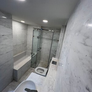 Building Lobby in 4 BHK Apartment at Lodha Aura, Wadala Truck Terminal – for Rent