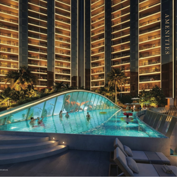Swimming Pool, elan-the-statement 4 Bedroom 4285 Sq.Ft. Apartment In Sector 49 Gurgaon 9682824