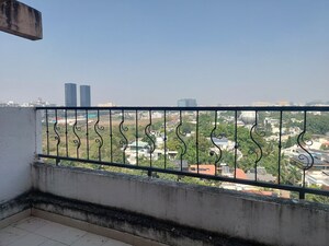 Balcony in 3 BHK Apartment at Kumar Kruti, Kalyani Nagar – for Rent
