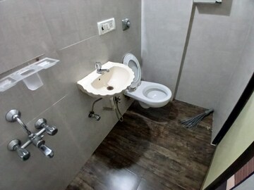 Bathroom in 3 BHK Apartment at Ashapura Dham Sanpada, Sanpada – for Rent