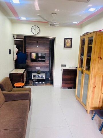 Living Room in 1 BHK Apartment at Devnani Kailasa, Chembur – for Rent