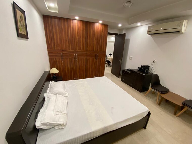 Bedroom, greater kailash i 3 Bedroom 1872 Sq.Ft. Builder Floor In Greater Kailash I Delhi 9682881