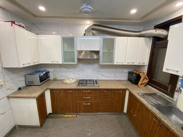 Kitchen in 3 BHK Builder Floor at Greater Kailash I – for Rent