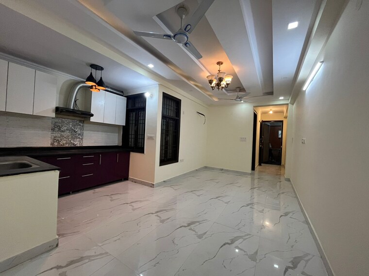 Kitchen, palm-residency-chhatarpur 2 Bedroom 1000 Sq.Ft. Builder Floor In Chattarpur Delhi 9682923