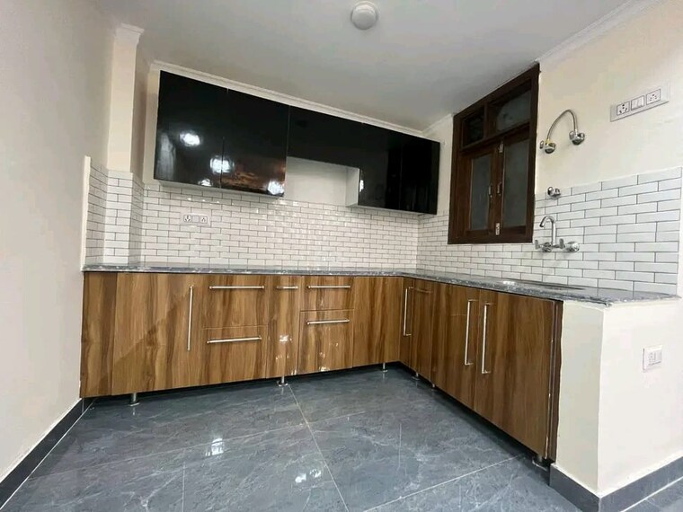 Kitchen, palm-residency-chhatarpur 2 Bedroom 1000 Sq.Ft. Builder Floor In Chattarpur Delhi 9682923