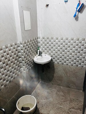 Bathroom in 1 RK Apartment at Cosmos Orchid, Ghodbunder Road – for Rent