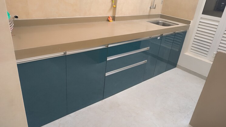 Kitchen, dosti-west-county 2 Bedroom 692 Sq.Ft. Apartment In Balkum Pada Thane 9682901