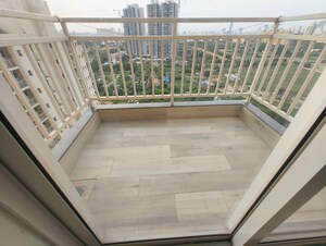 Balcony in 3 BHK Apartment at M3M Marina, Sector 68 – for Rent
