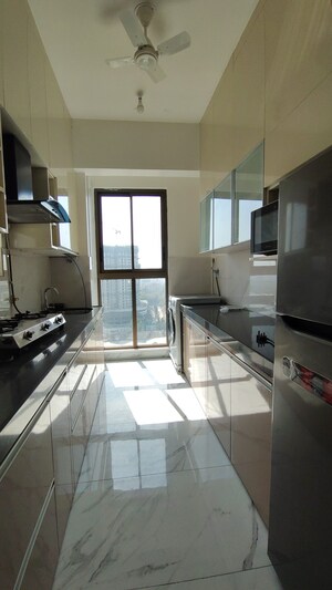 Kitchen in 2 BHK Apartment at Raymond Ten X Vibes, J K Gram – for Rent