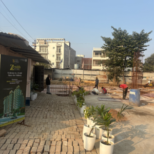 4 BHK Apartment – Exterior View View at Vrindavan Yojna - for Sale