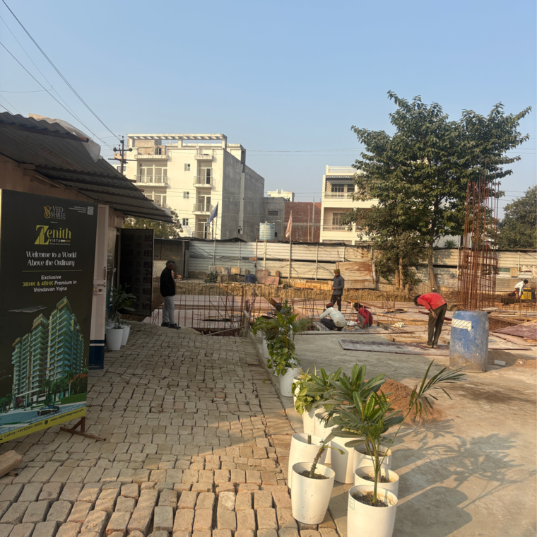 Exterior View, vrindavan yojna 4 Bedroom 2600 Sq.Ft. Apartment In Vrindavan Yojna Lucknow 9682964