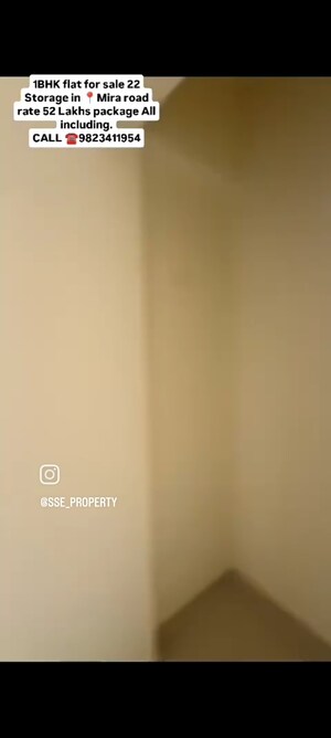 Furnished Amenities in 1 BHK Apartment at Seven Eleven Apna Ghar Phase III, Mira Road – for Sale