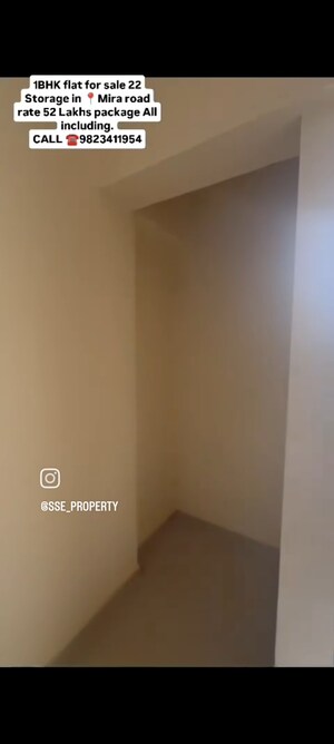 Room in 1 BHK Apartment at Seven Eleven Apna Ghar Phase III, Mira Road – for Sale