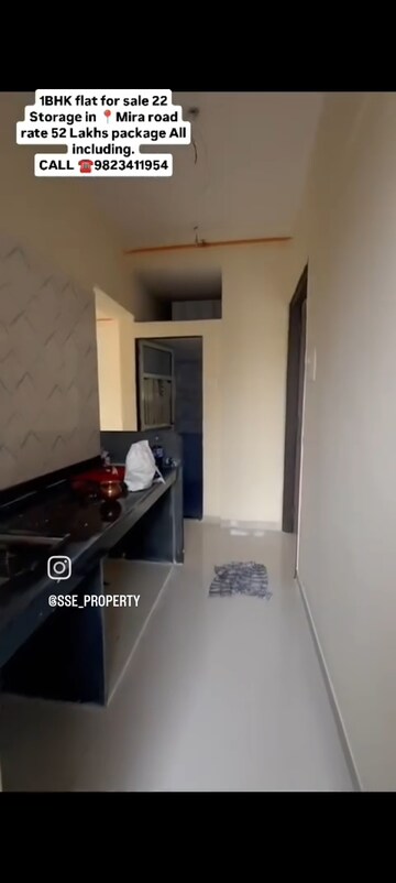 Kitchen in 1 BHK Apartment at Seven Eleven Apna Ghar Phase III, Mira Road – for Sale