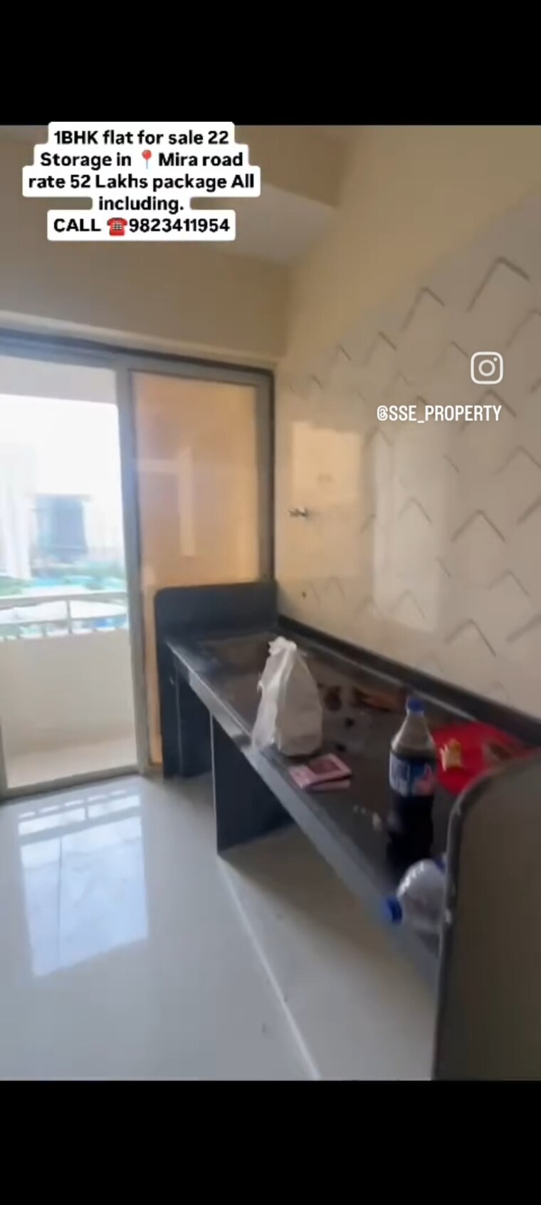 Kitchen, seven-eleven-apna-ghar-phase-iii 1 Bedroom 350 Sq.Ft. Apartment In Mira Road Thane 9682960