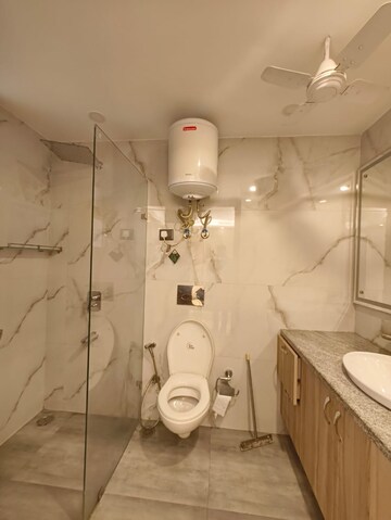 Bathroom in 3 BHK Builder Floor at Greater Kailash I – for Sale