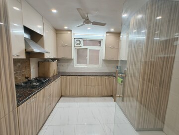 Kitchen in 3 BHK Builder Floor at Greater Kailash I – for Sale